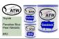 Preview: Toyota, Paradise Blue Pearl Metallic, 8R2: 1L Lackdose + 1L Klarlack + 500ml Härter - Set, von ATW Autoteile West.